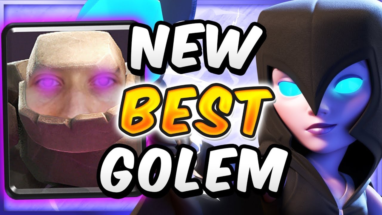 NEW GOLEM DECK BETTER WITHOUT OP PRINCE?! My Favorite Golem Deck — Clash Royale