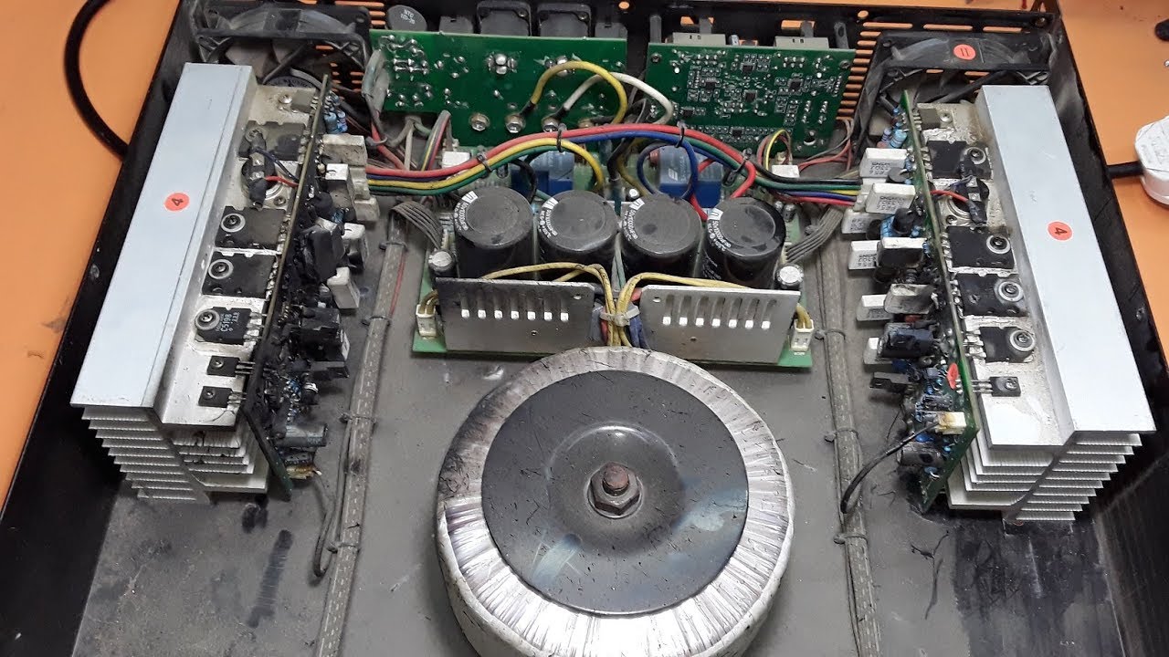 Yamaha amplifier repair part 1