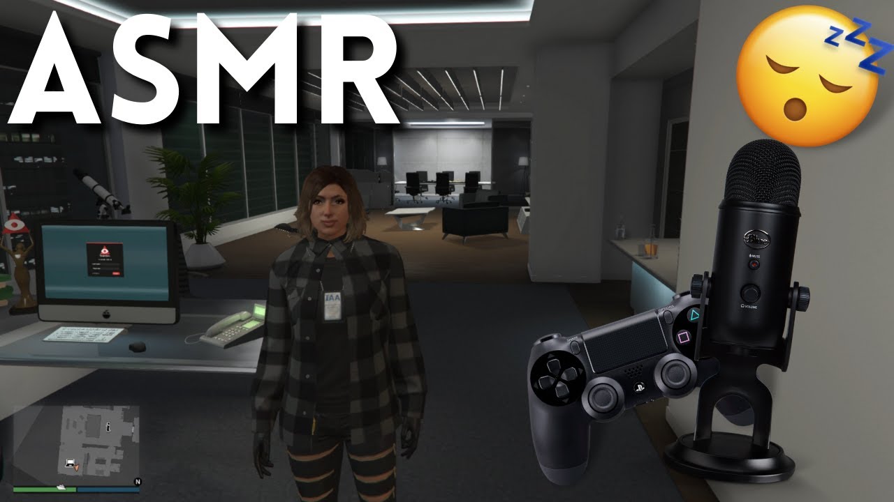 ASMR Gaming | GTA Online (Whispering & Controller Sounds)