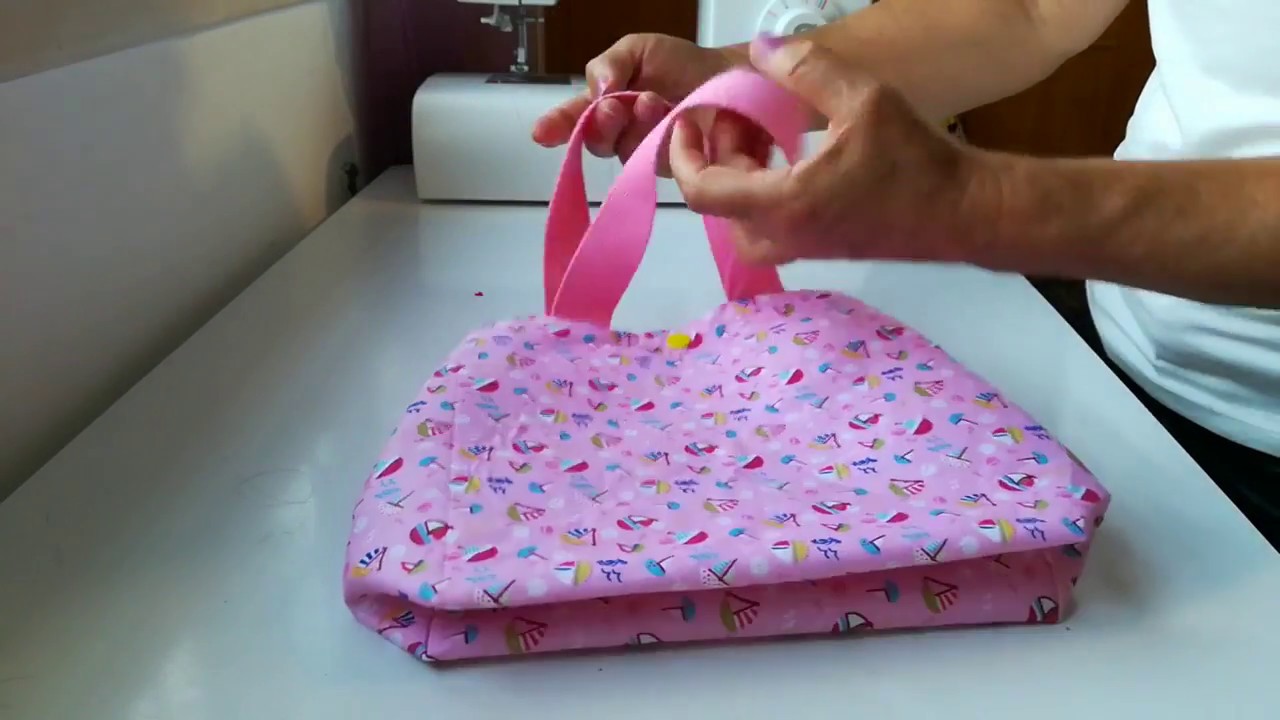 Un Petit Shopping Bag Pour Petitte fille, Un Tuto Pour Débutant en Couture