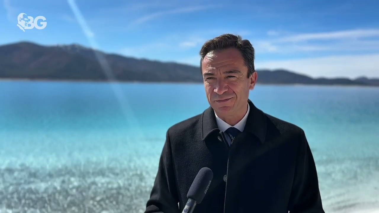 Burdur'da kuraklığın vurduğu Yarışlı Gölü yeniden suyla buluştu