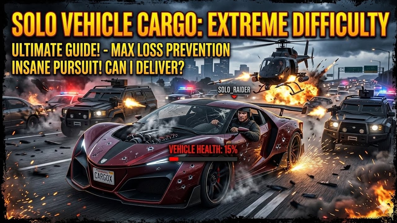 Vehicle Cargo Tyrus GTA V ONLINE 