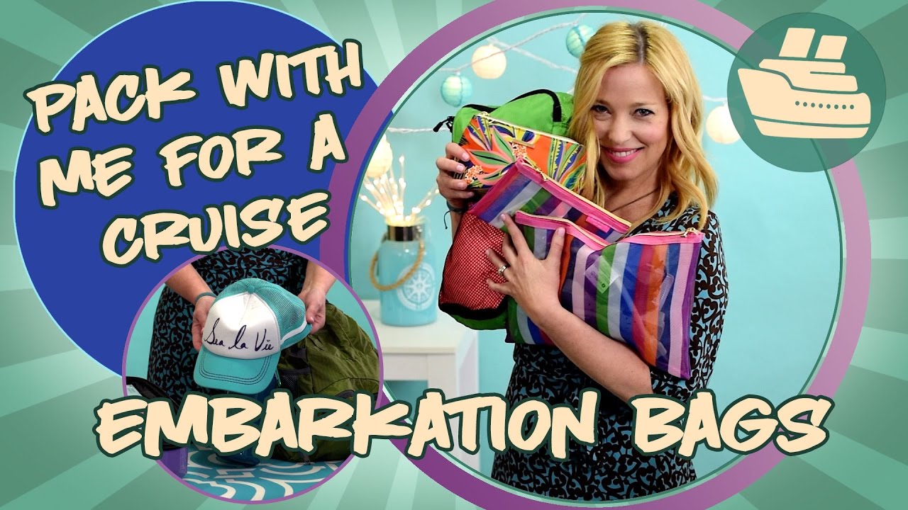 Pack With Me for a Cruise - Embarkation Day Bags