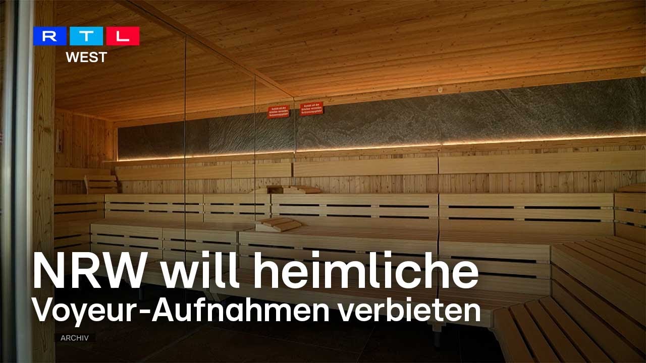 Heimliches Filmen in Sauna – Justizminister wollen die Gesetzeslücke schließen | RTL WEST