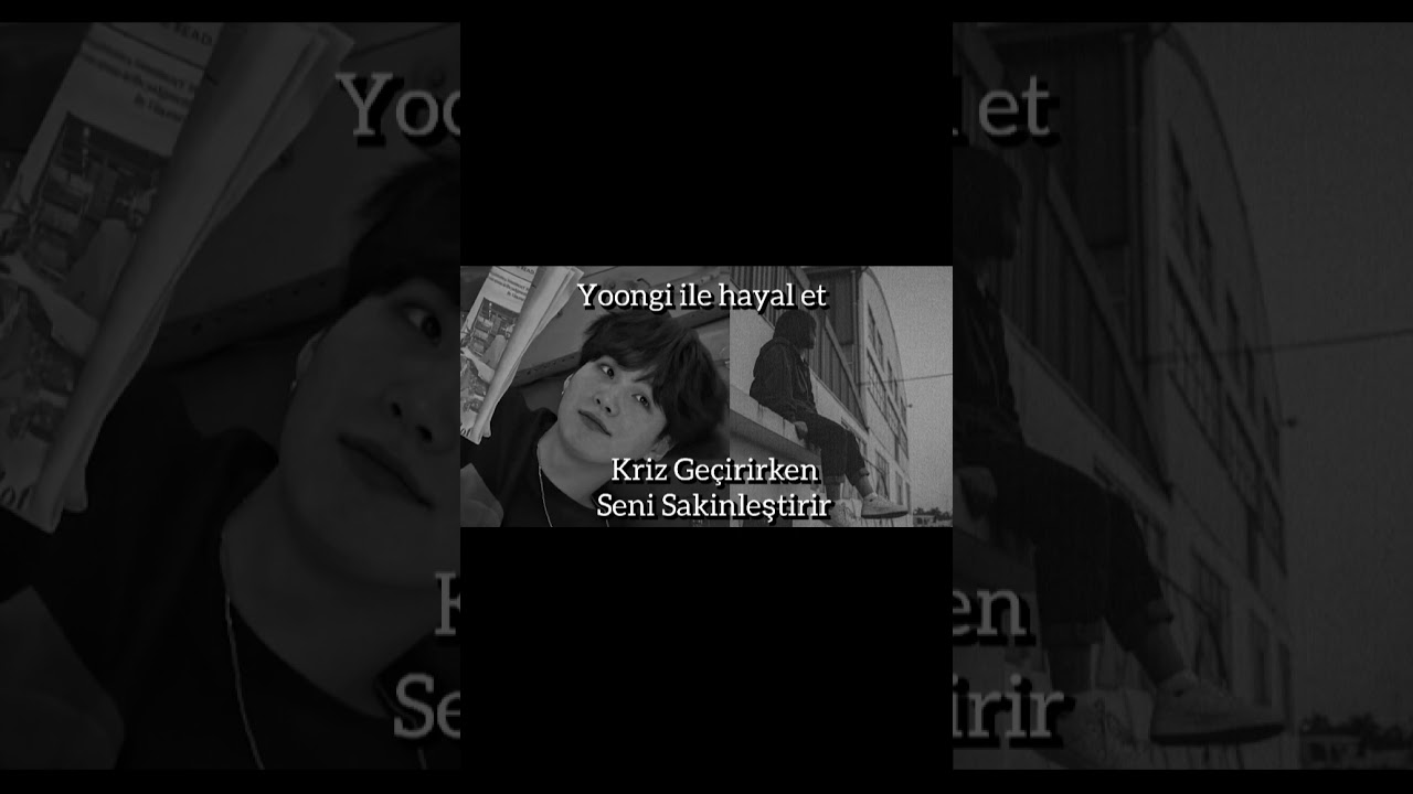 Yoongi ile hayal et|Kriz Geçirirken Seni Sakinleştirir|TB