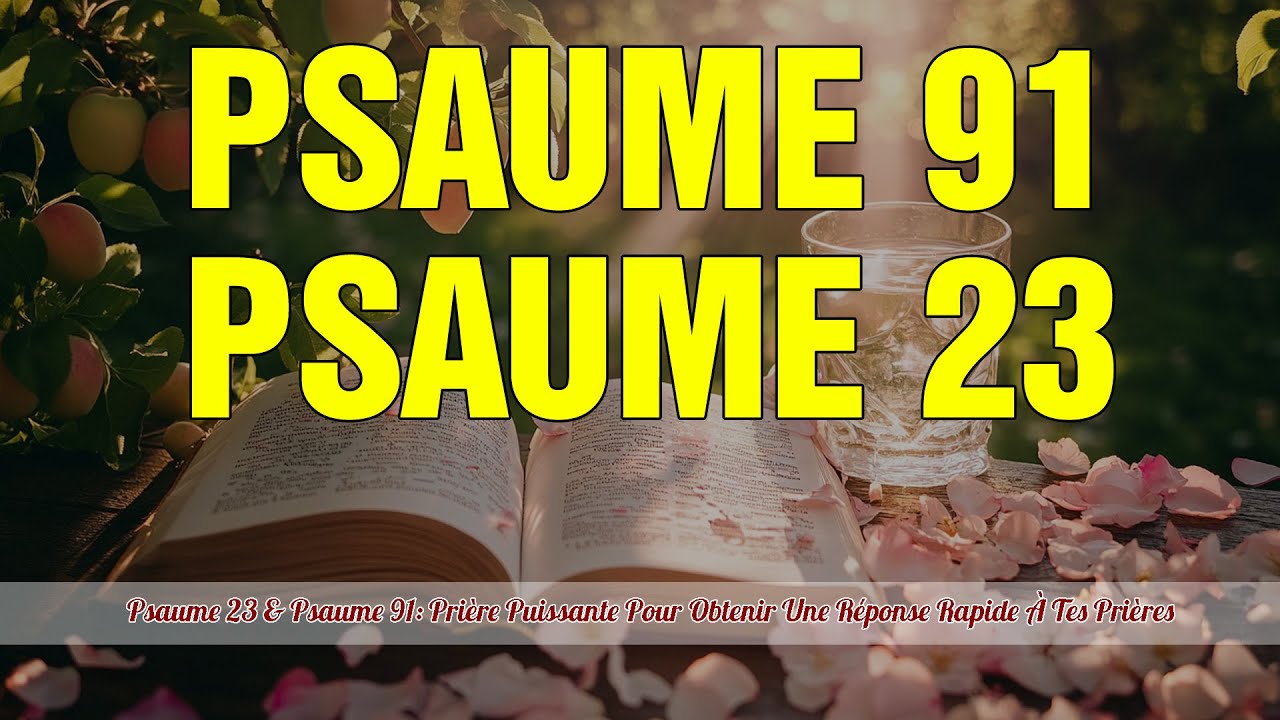 Psaume 23 & Psaume 91: Prière Puissante Pour Obtenir Une Réponse Rapide À Tes Prières