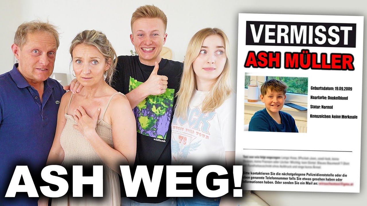 * * Ash wird VERMISST * * 😔 (unsere Eltern VERZWEIFELN komplett!)