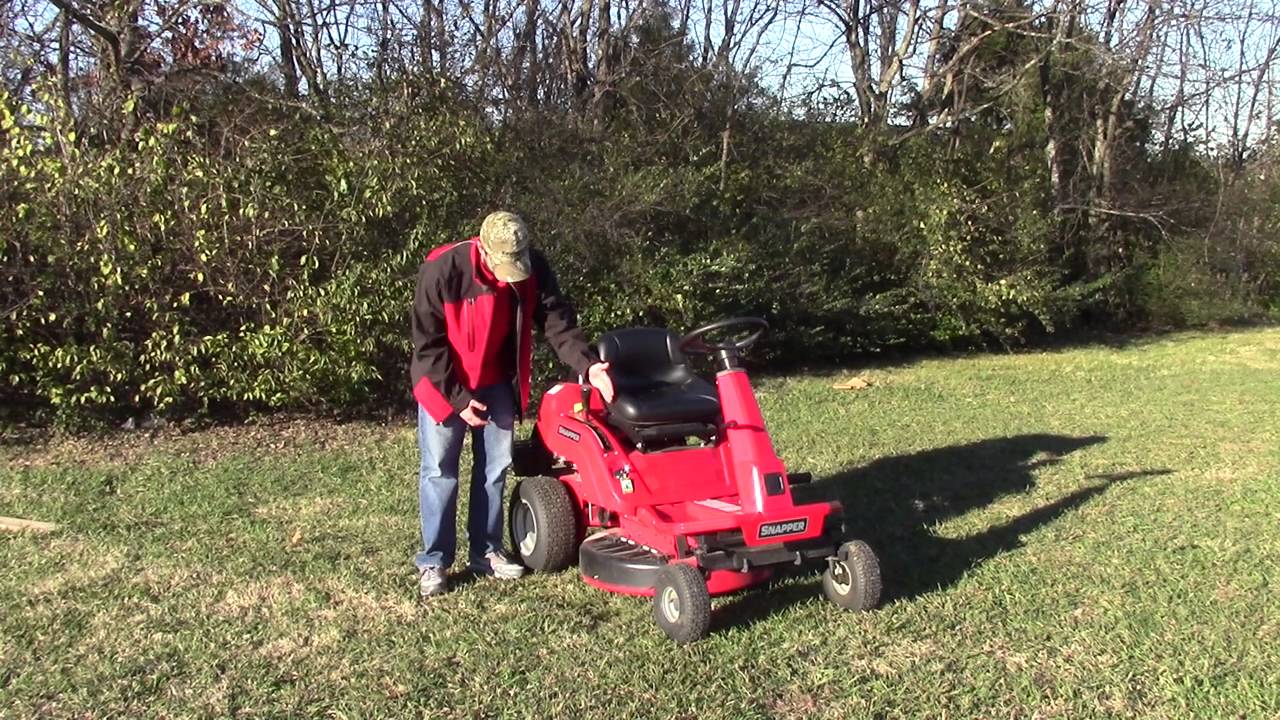 Обзор Snapper Residential Rear Engine Rider