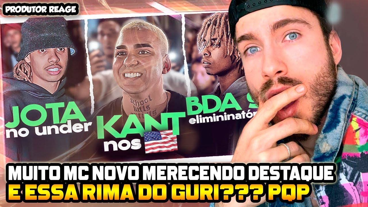 (q isso GURI?? ) PRODUTOR REAGE 90 RIMAS RECENTES nas BATALHAS!(REACT)