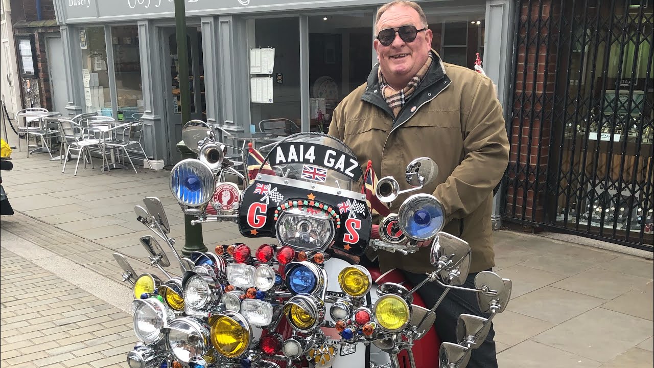 “Some” of the riders I caught on video at Jesters Scooter custom show