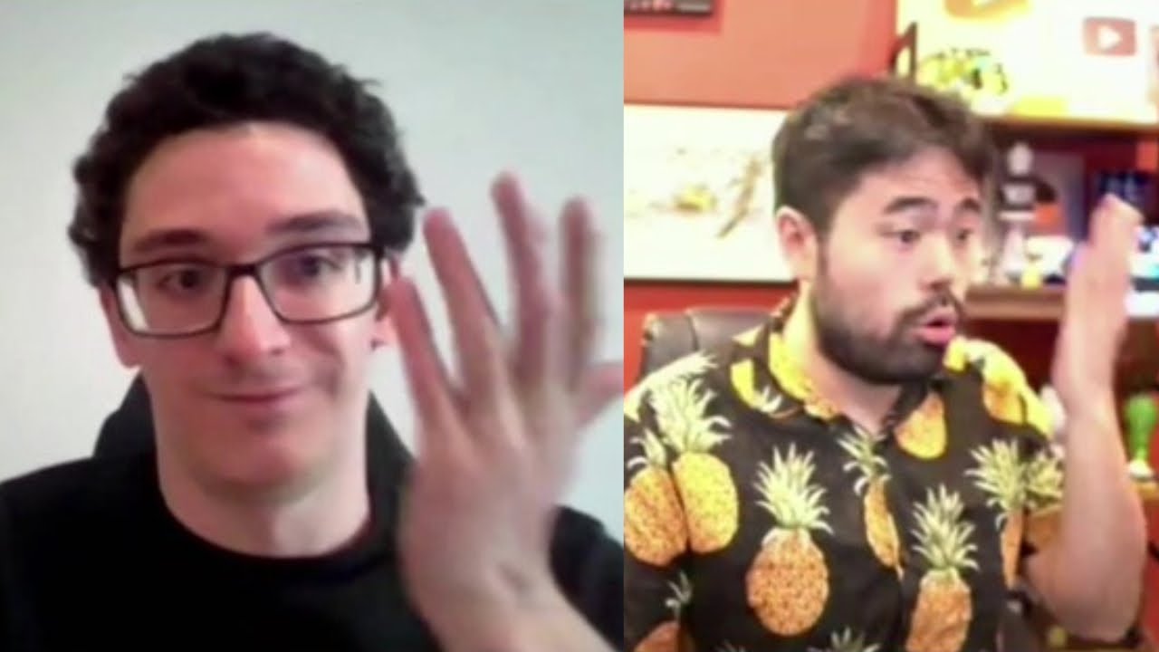 Hikaru makes a beginners blunder against Fabiano Caruana