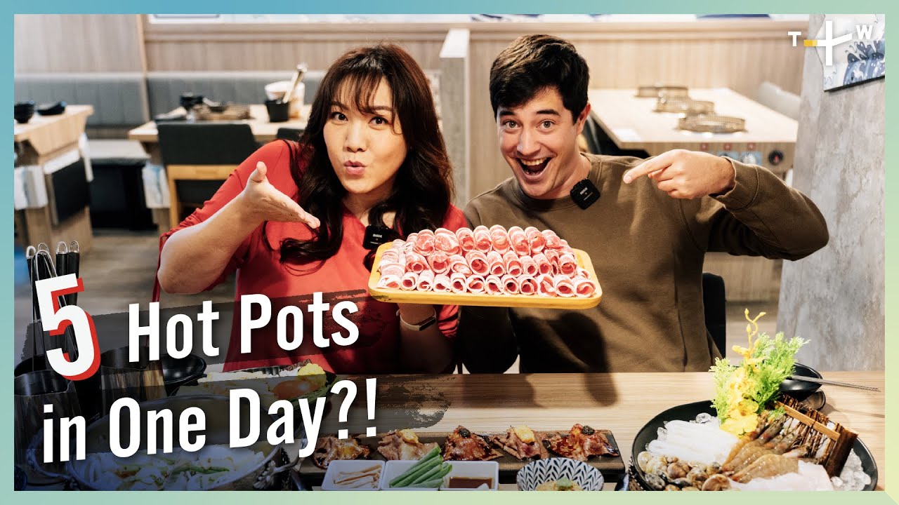 The Taiwanese Hot Pot Challenge with @LukeMartin! | Taiwan Top 5