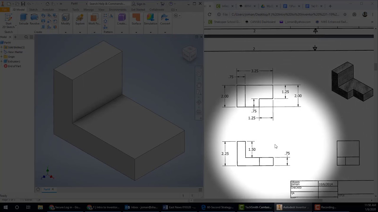 Inventor #1-19 Help Video 2020