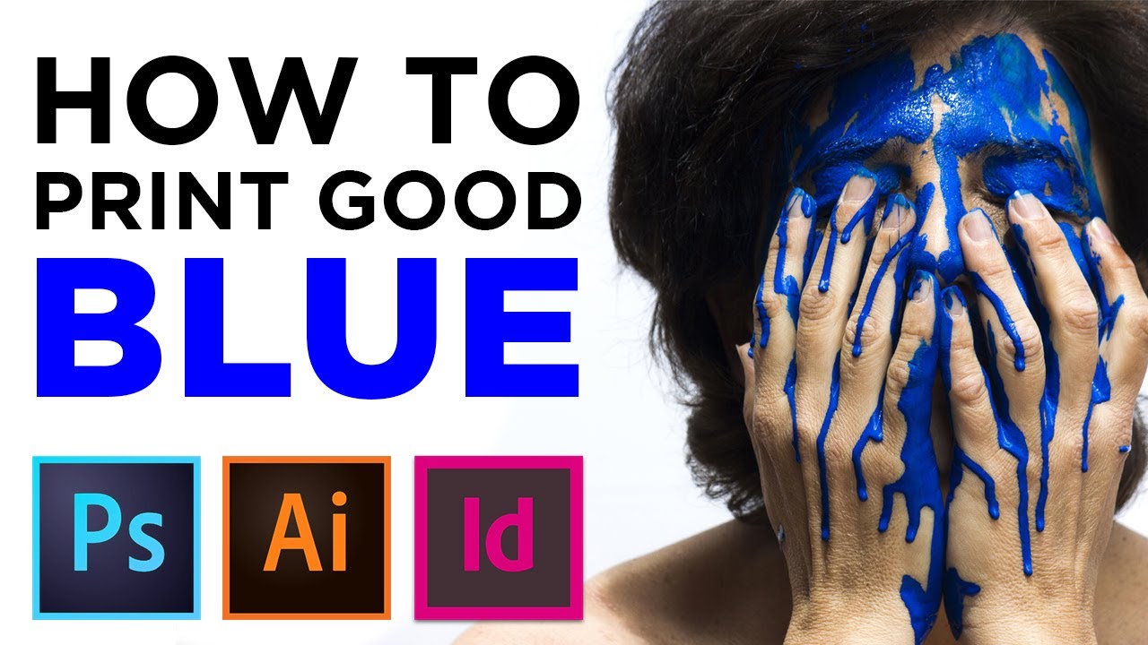 Как напечатать хороший синий цвет в CMYK &mdash; Adobe Illustrator CC (или InDesign и Photoshop)