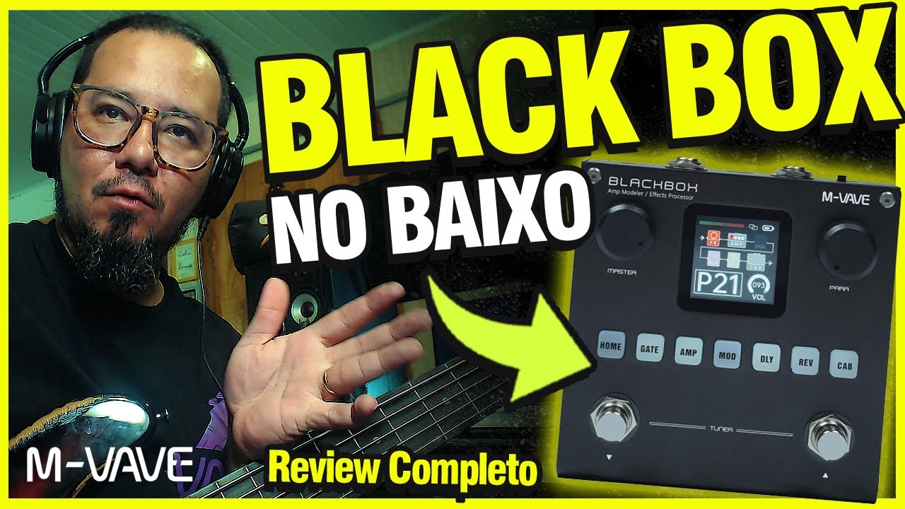 BLACK BOX Mvave   -  NO BAIXO  -  Será que fica bom?  -  [Review COMPLETO]