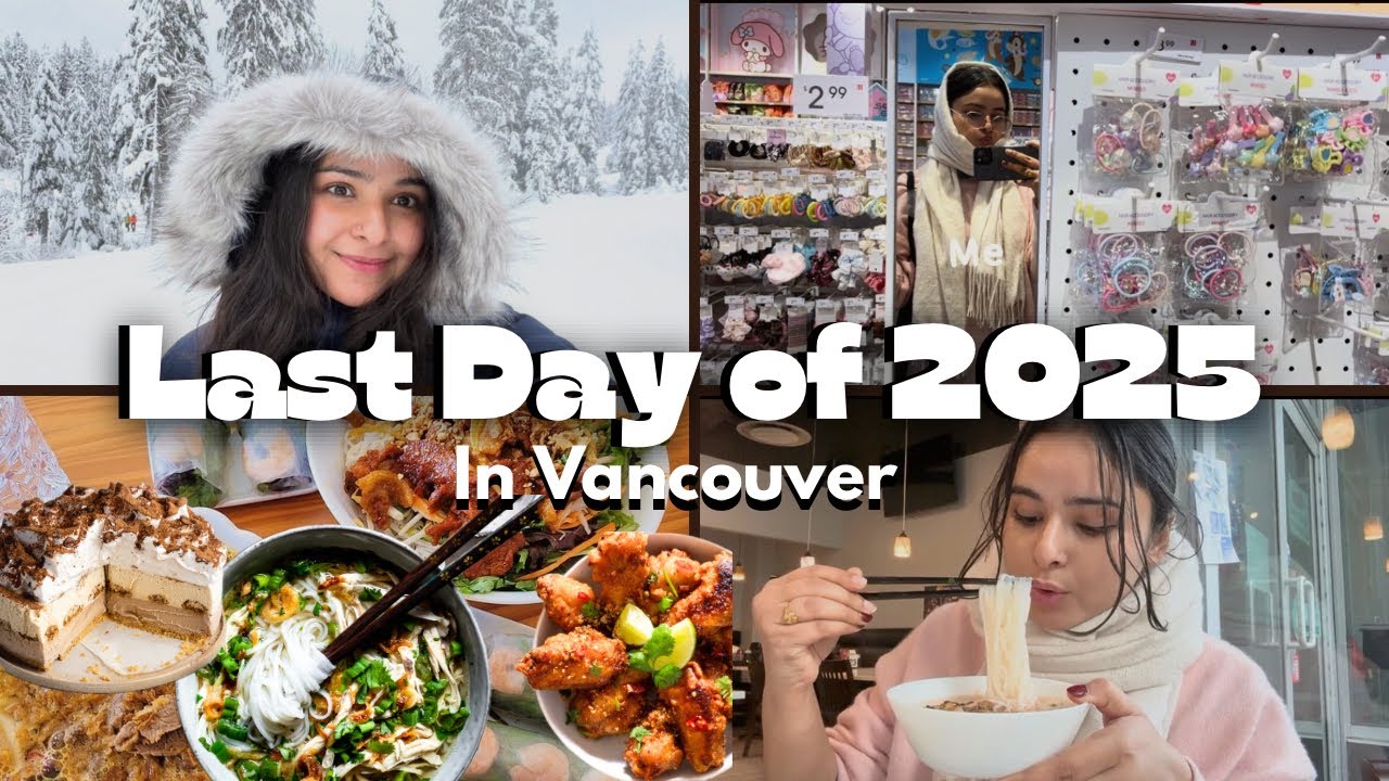 ✨Vlog : Last Day of 2025 | New Year Prep Vlog ❄️ Peace, Food & Cozy Cafe ☕️ & Snow  #dailyvlogger