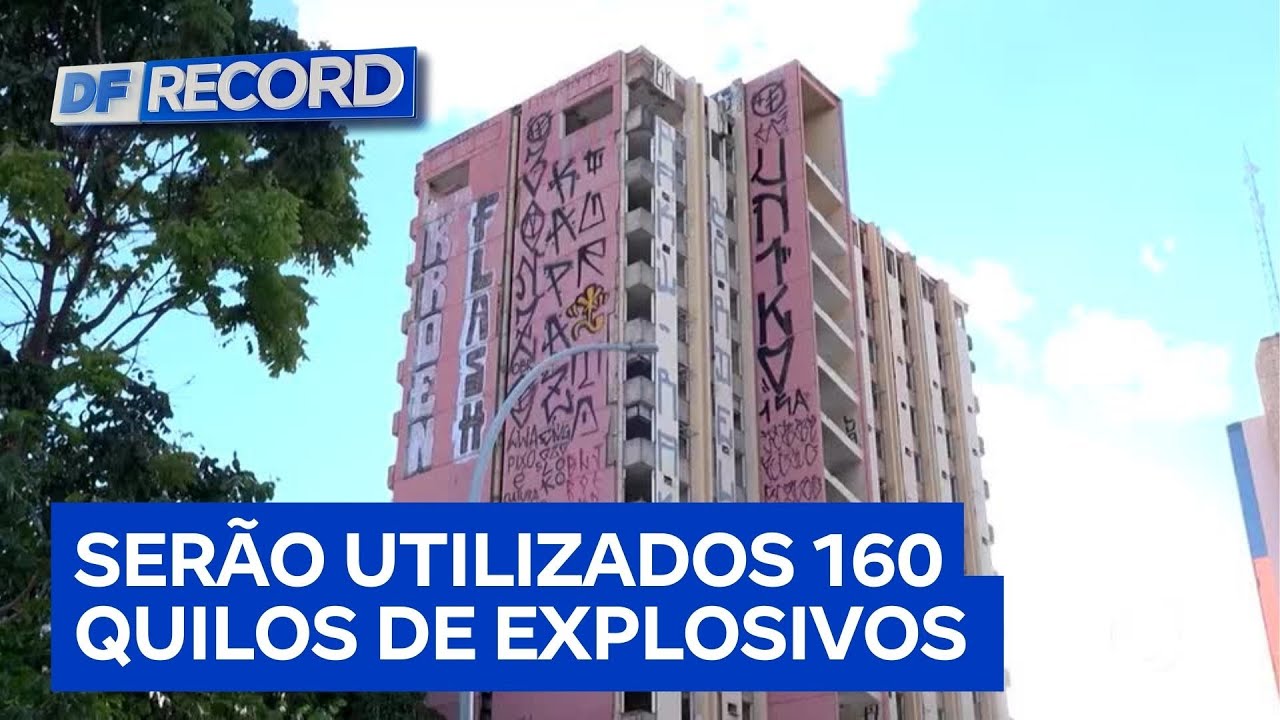 Implosão do Torre Palace Hotel, em Brasília, deve durar apenas 10 segundos | DF Record