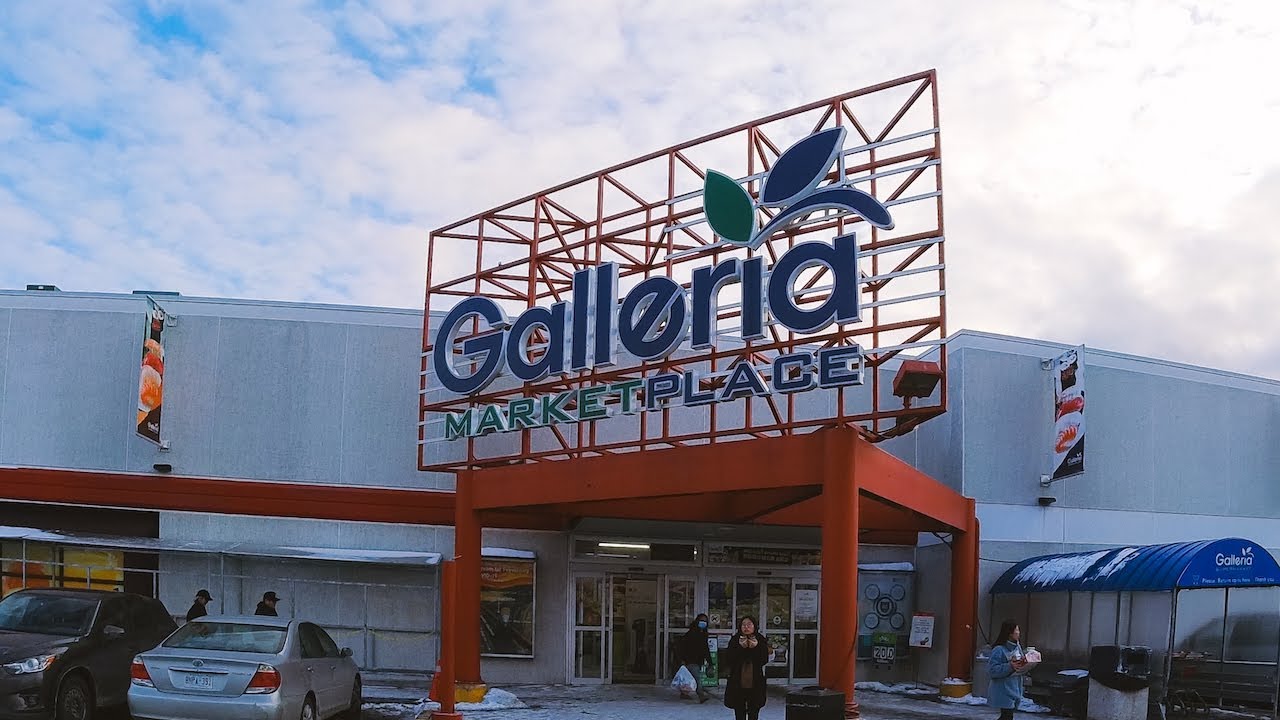 POV Supermarket Shopping - Galleria Marketplace in Thornhill, Ontario, Canada - Dec 2022