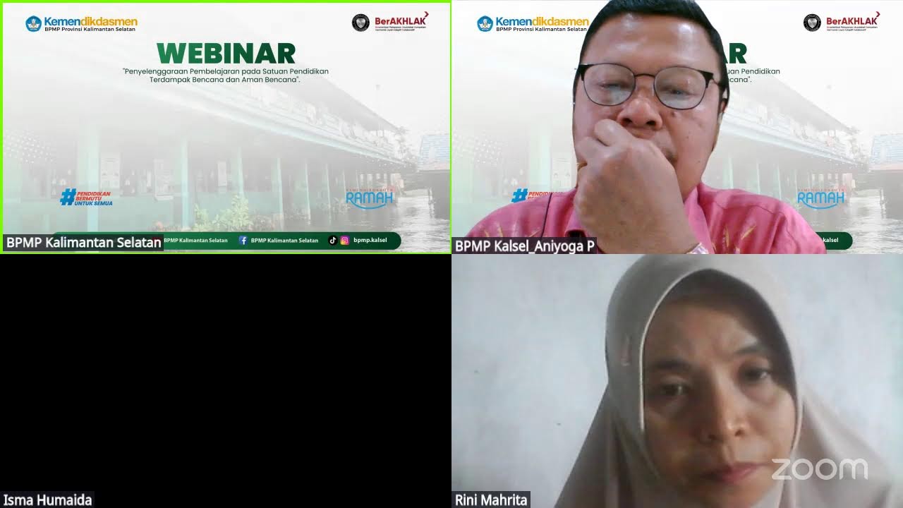 WEBINAR TANGGAP BENCANA