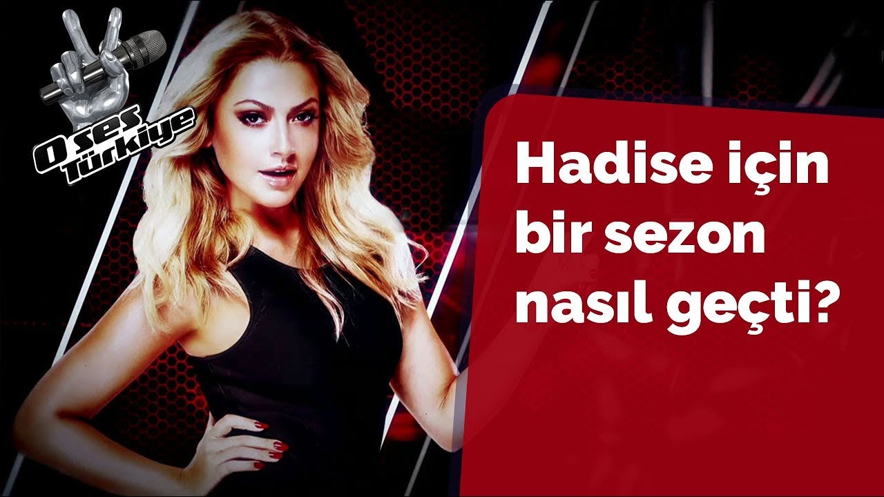 İşte Hadise'nin sizler için derlenen özel görüntüleri... | 33.Bölüm | O Ses Türkiye 2018