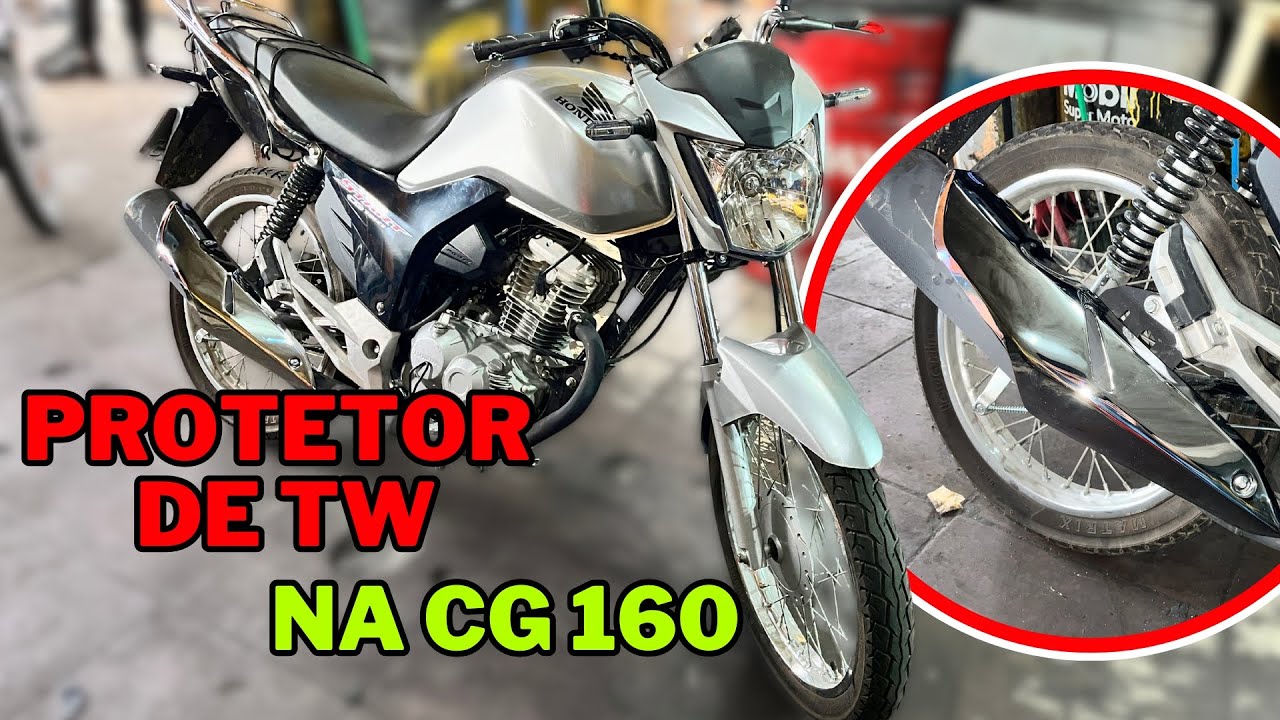 COMO MONTAR PROTETOR ESCAPE CHAPINHA DE TWISTER NA START FAN TITAN 160