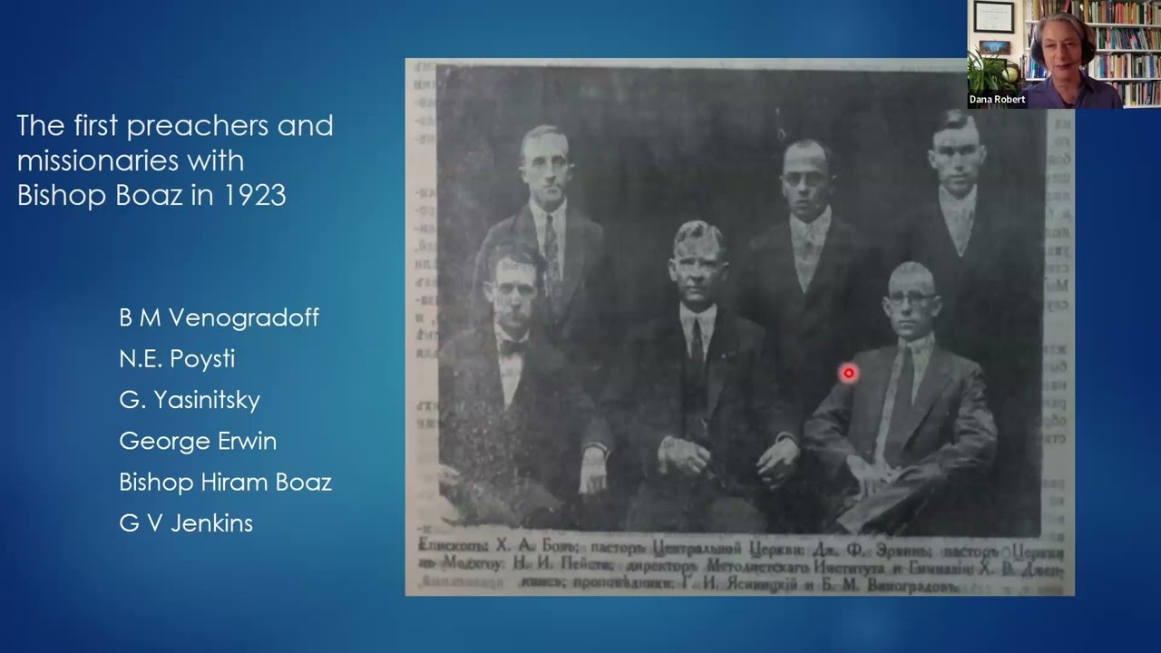 Prof Dana L. Robert, The Pastors of Harbin, Manchuria, and Memories of a Russian Methodist Movement