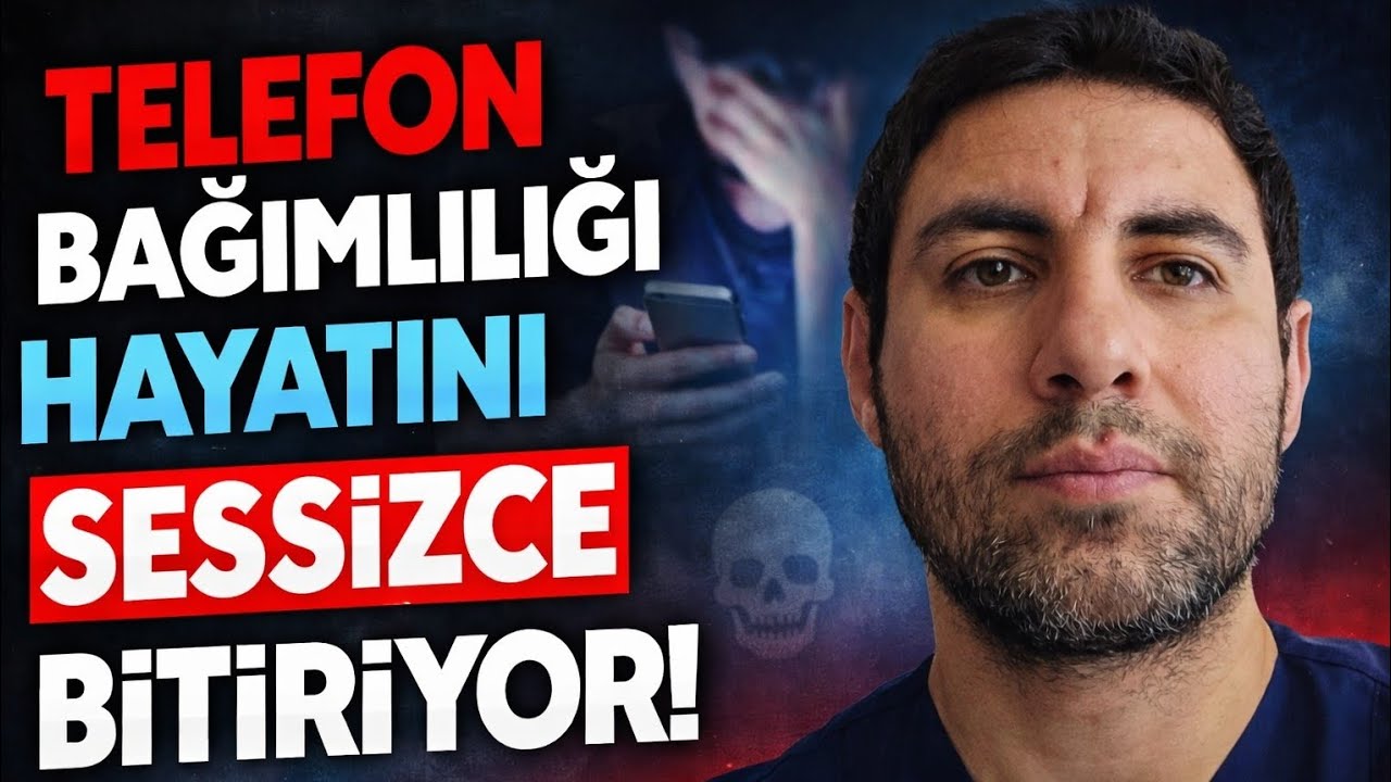 Telefon bağımlılığı hayatını sessizce bitiriyor.
