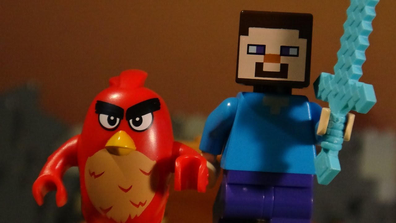 LEGO ANGRY BIRDS IN MINECRAFT