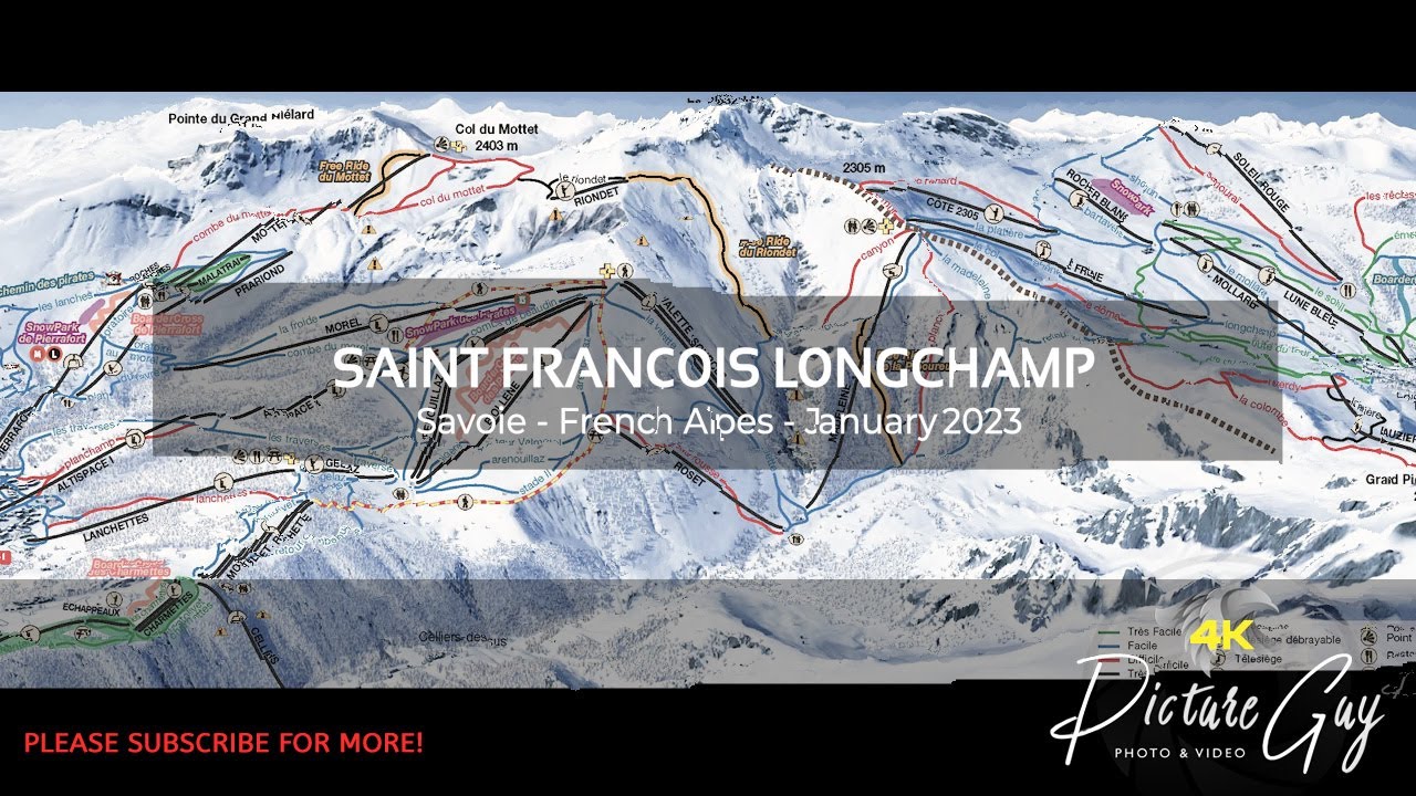 Wintersport - Saint François Longchamp (SFL), France