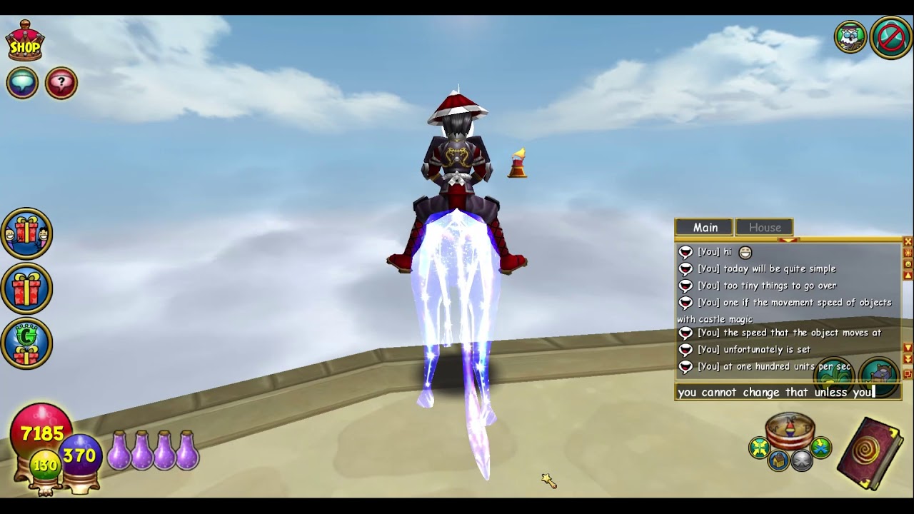 Wizard101 Book of Babbage Ch.21: Movement speed and house compass
