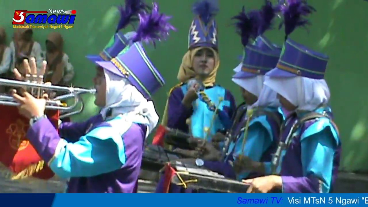 Unjuk Gelar Drumband Gita Tsapa MTsN Paron (MTsN 5 Ngawi) ASIKOM 2015