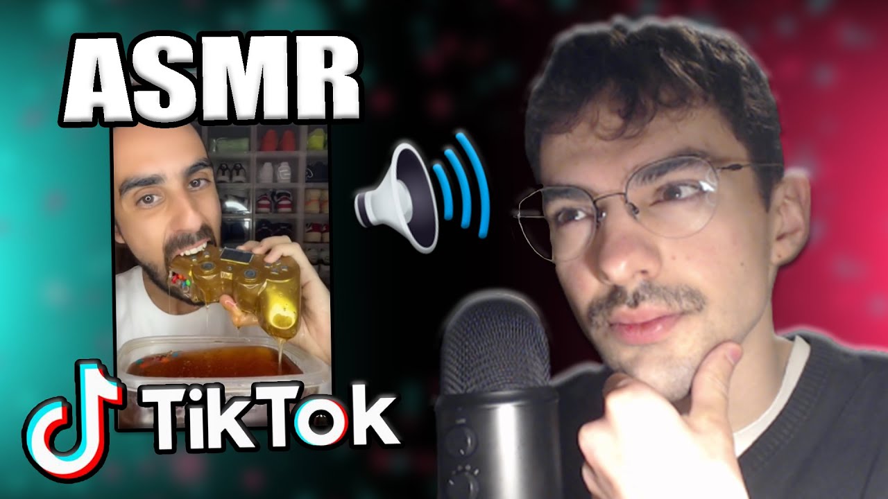 ASMR Je réagis à l'ASMR sur TIK TOK !