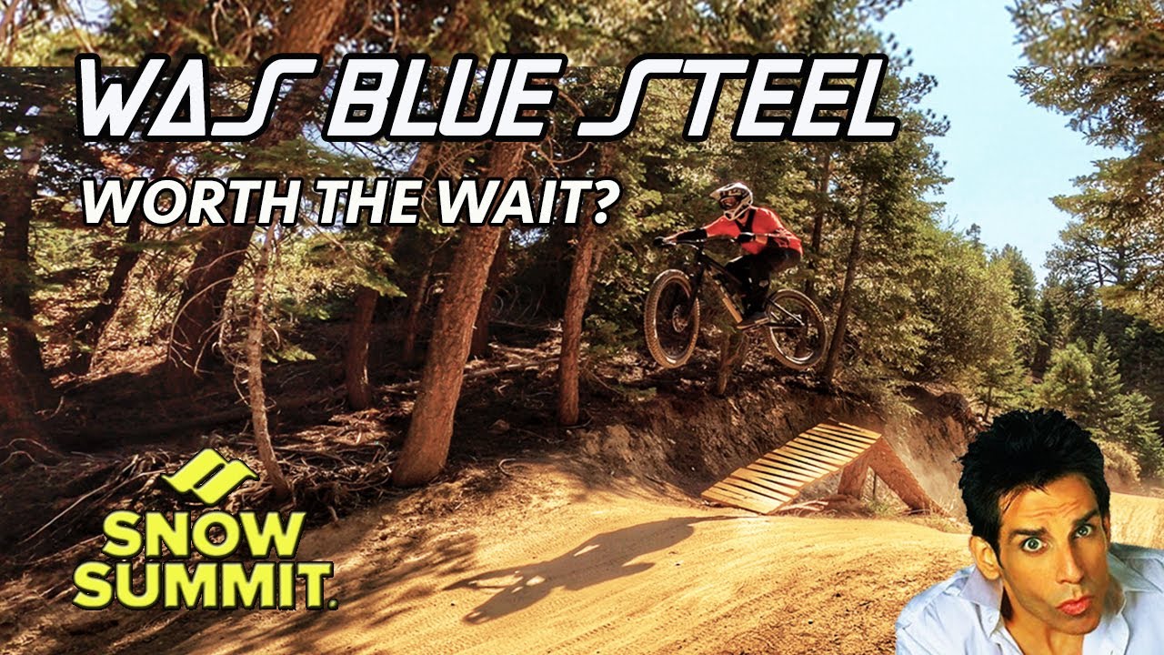 Snow Summit's Blue Steel Trail: First Ride💨