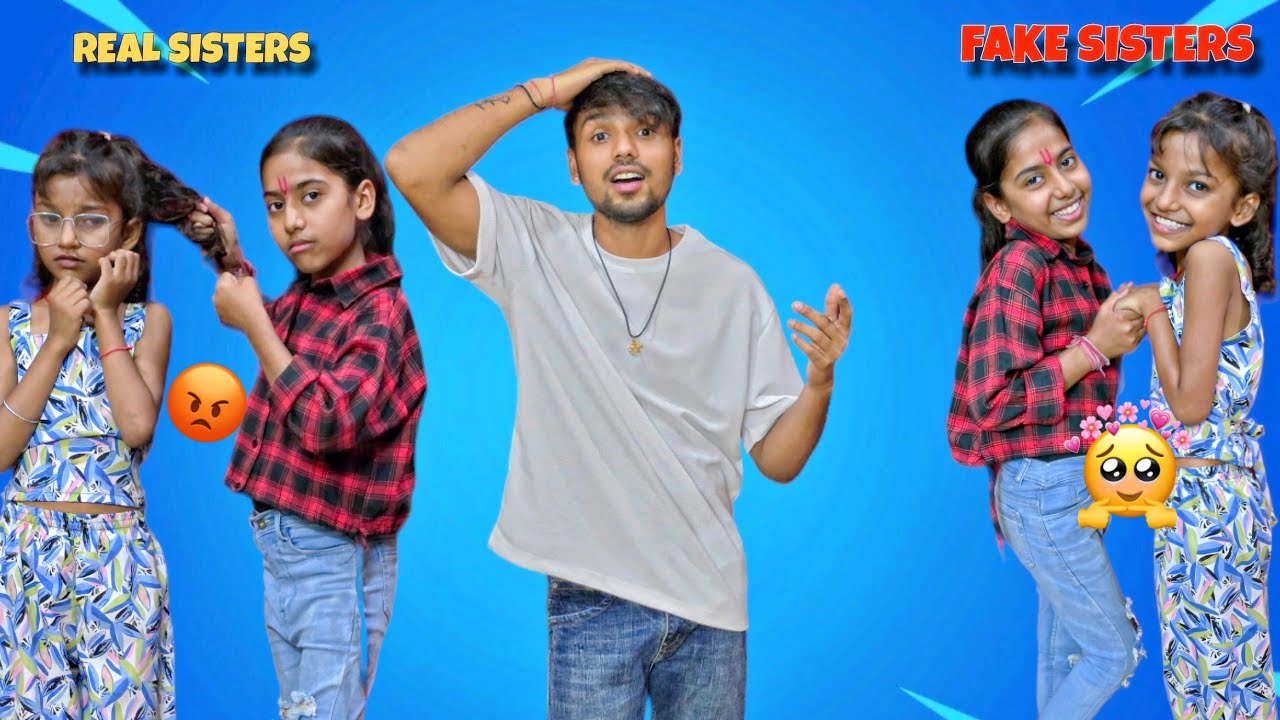 Real sister vs fake sister | Choti Behan Aur Bhai | Story Vlog
