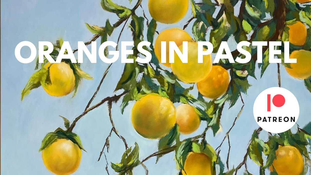 ORANGES in PASTEL - Timelapse