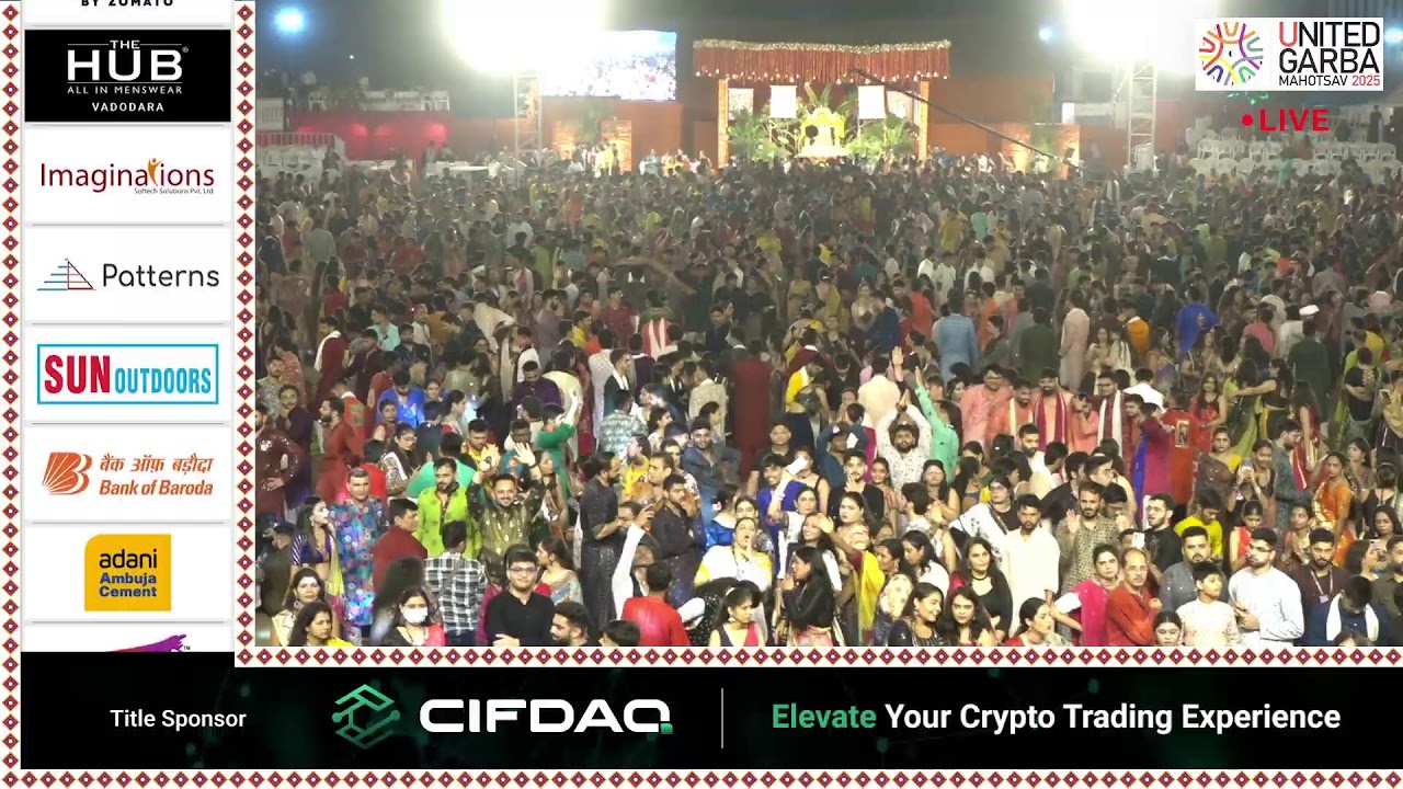United Way Of Baroda - Garba Mahotsav 2025 By Atul Purohit - Day 5