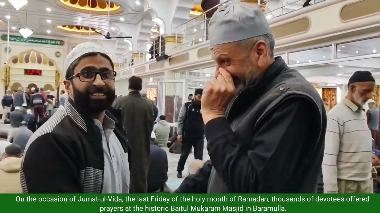 On the occasion of Jumat-ul-Vida, the last Friday of the holy month of Ramadan, thousands of devote