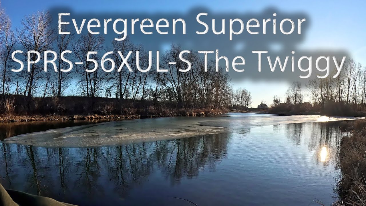 Evergreen Superior SPRS 56XUL S The Twiggy лучший спиннинг для нано-рыб