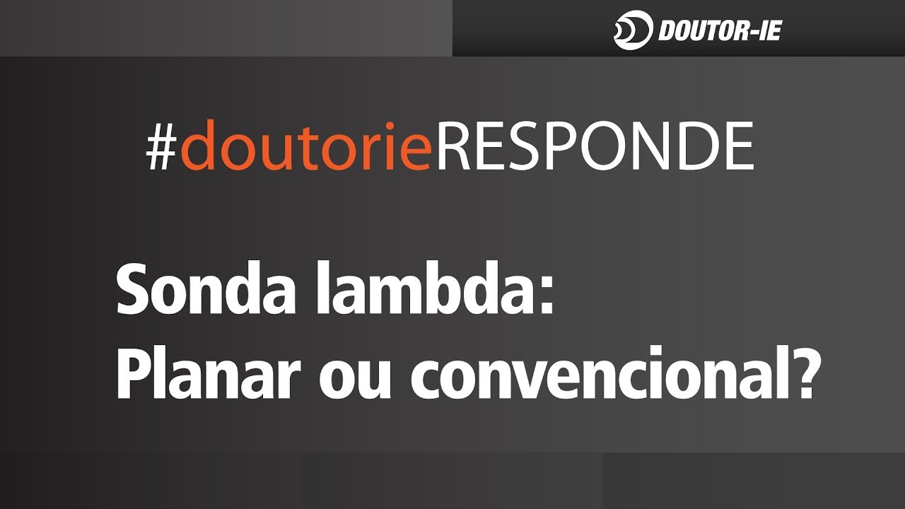 Sonda lambda planar ou convencional? | ep.001