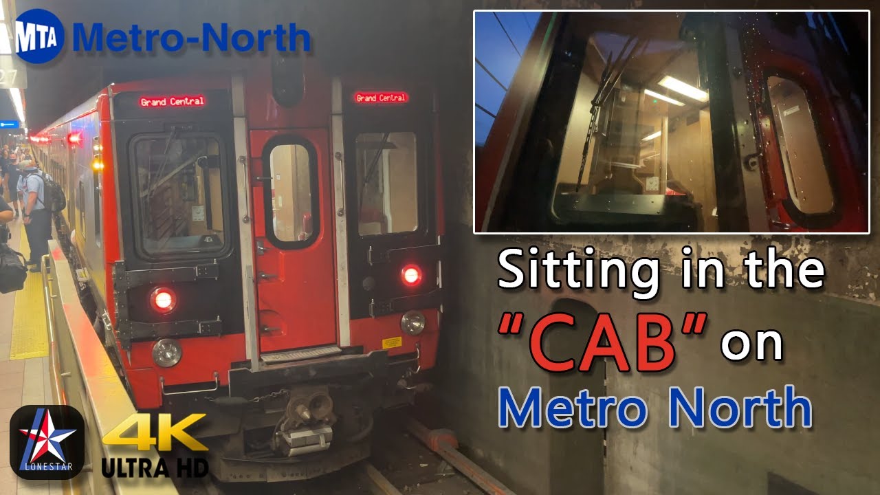 Sitting in the CAB of a Metro North Train! | Stamford to GCT | Metro North