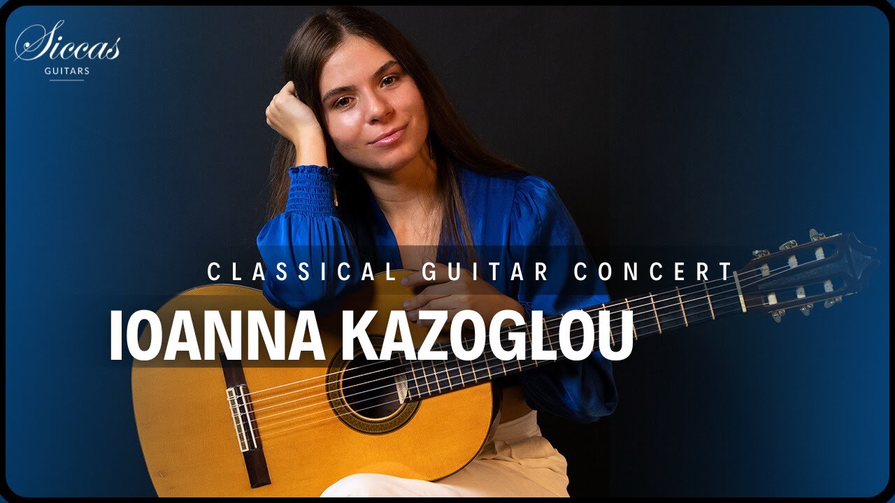 IOANNA KAZOGLOU - Classical Guitar Concert | Aguado, Tarrega, Asencio, Malats | Siccas Guitars