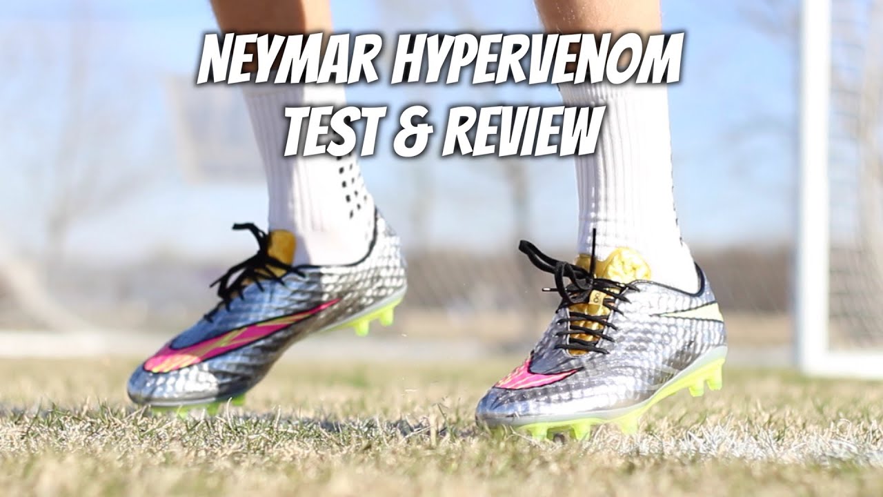 NEYMAR Boots Nike Hypervenom Liquid Diamond Test & Review