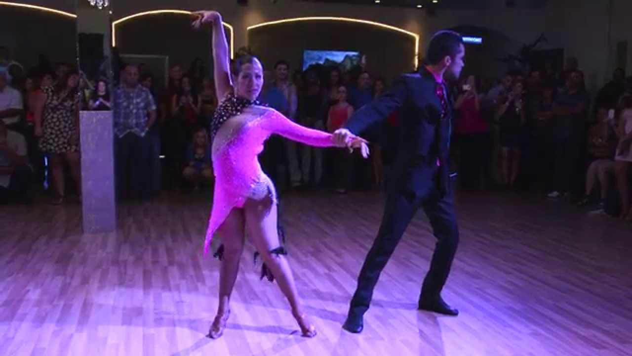 Alien Ramirez & Christian Sola at Salsa Heat Social 8/26/14