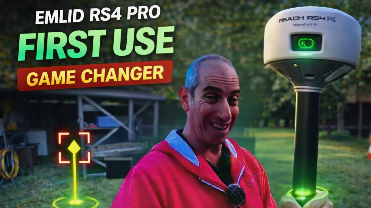 EMLID RS4 Pro - first use of Visual Point Capture