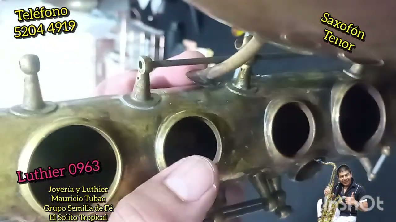 Saxofón Tenor MARTIN STANDARD ELKHART IND USA Luthier Mauricio Tubac 