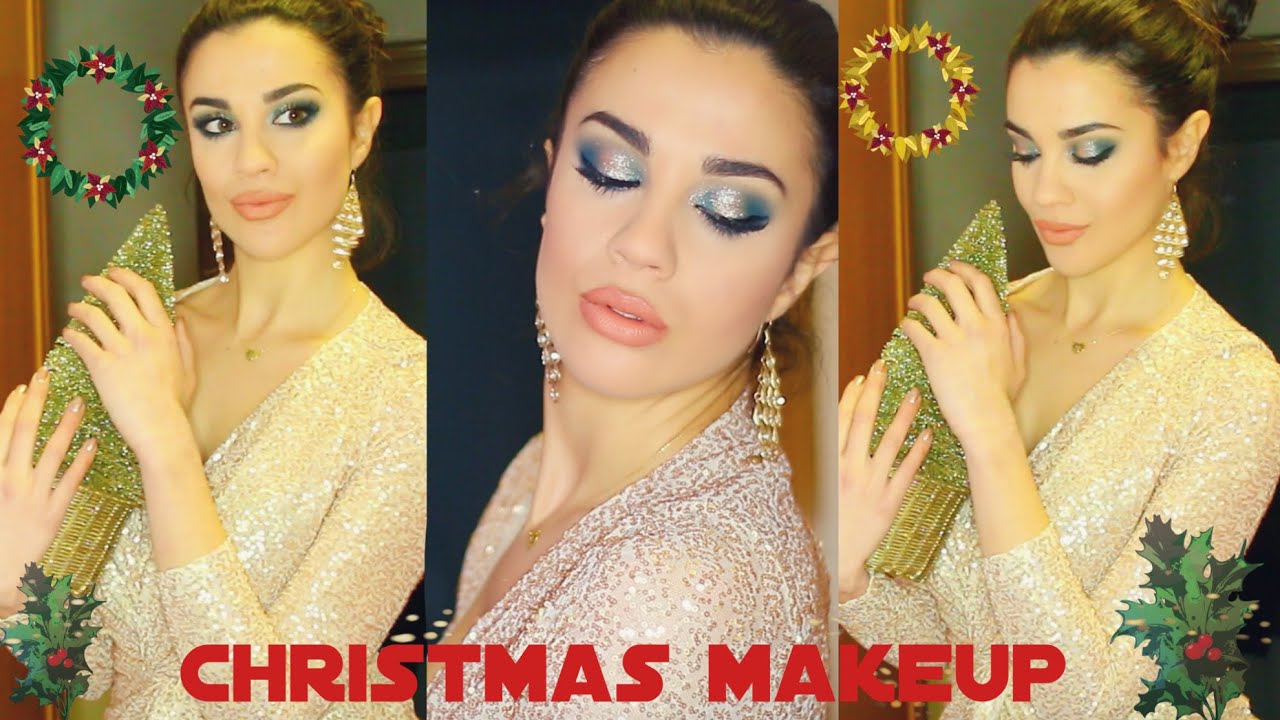 Make up natalizio/festivo super SCINTILLANTE ♡