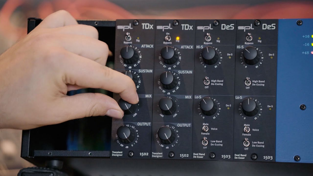 SPL TDx Transient Designer Modul f&uuml;r 500er-Serie im Test