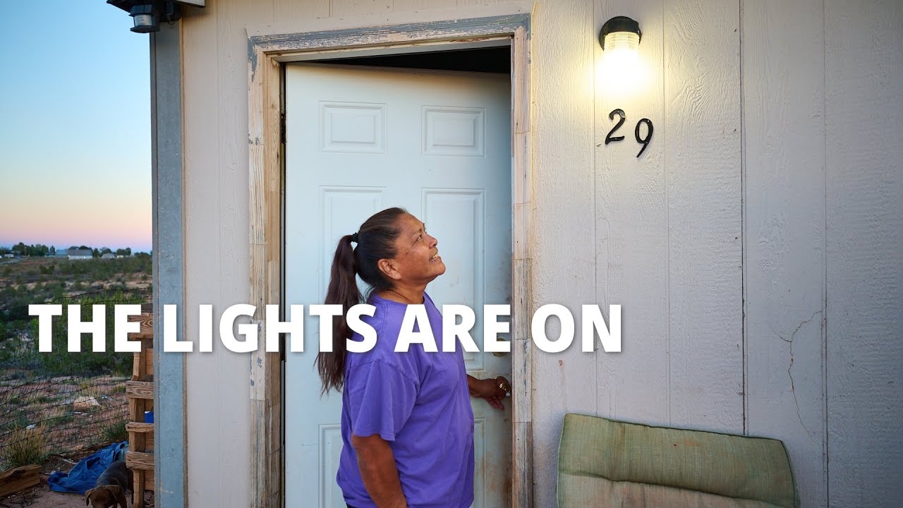 Elder Uchtdorf Celebrates with Navajo Residents the Electrification of their Homes