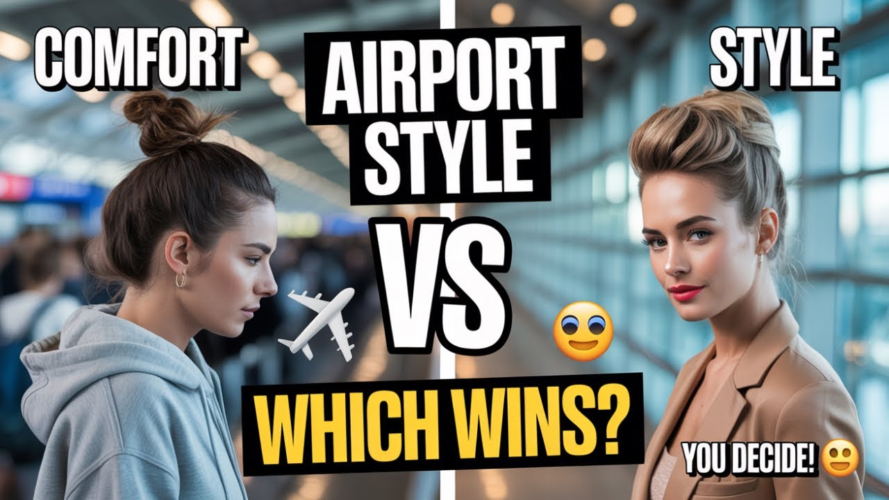 Which Airport Style ROCKS Your World #fashiontips #airportstyle #fashiontrend
