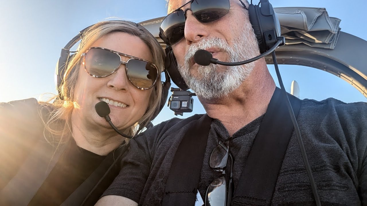Flight 11-1-24 My Wife's 1st flight RV12 Read the description of my story that lead us to this day!